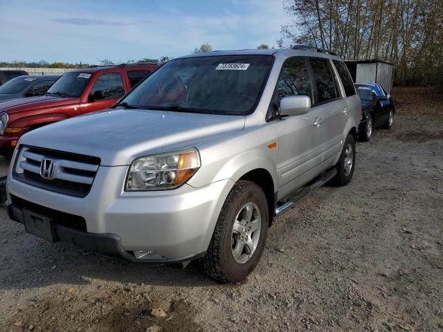 HONDA PILOT EX 2006 with VIN 2HKYF18716H541711 - Photo from auction