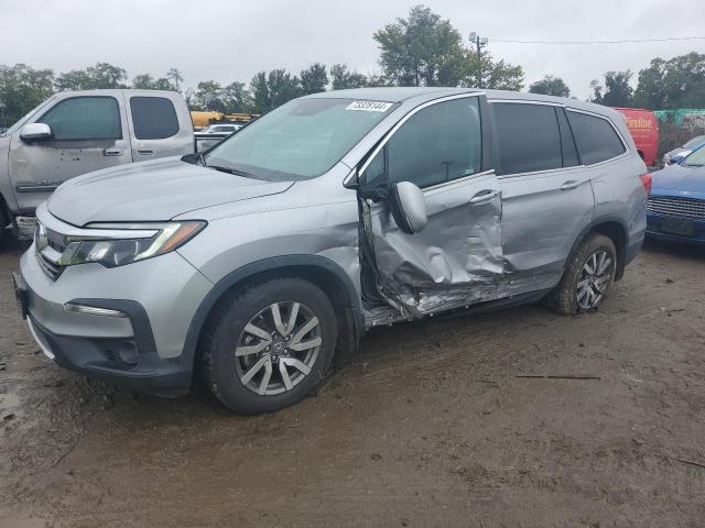 HONDA PILOT EX 2021 with VIN 5FNYF6H36MB060181 - Photo from auction