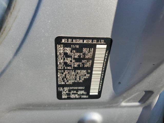 Photo 14 from auction – 2017 NISSAN QUEST S with VIN JN8AE2KPXH9166842