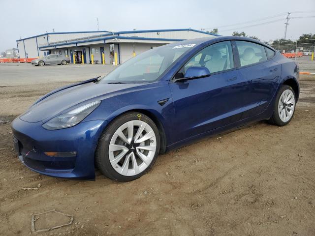 TESLA MODEL 3 2022 with VIN 5YJ3E1EB2NF177317 - Photo from auction