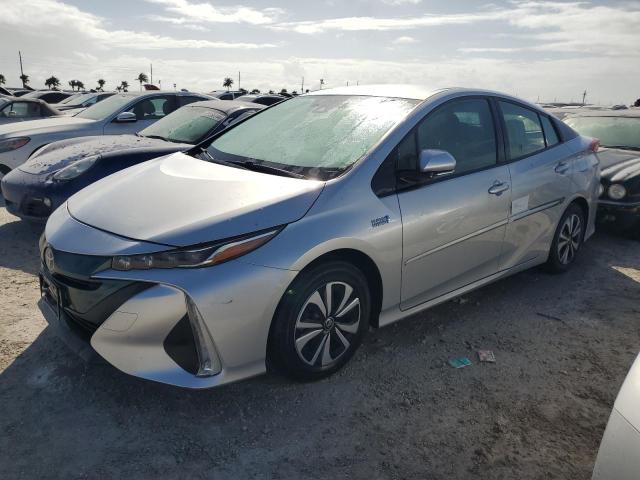TOYOTA PRIUS PRIM 2018 with VIN JTDKARFP6J3075235 - Photo from auction
