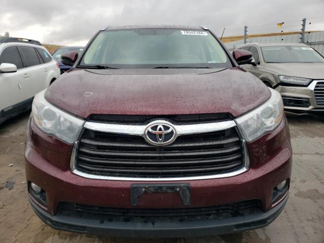 Photo 5 from auction – 2015 TOYOTA HIGHLANDER with VIN 5TDJKRFH7FS124742