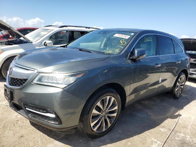 ACURA MDX TECHNO 2016 with VIN 5FRYD4H47GB014865 - Photo from auction
