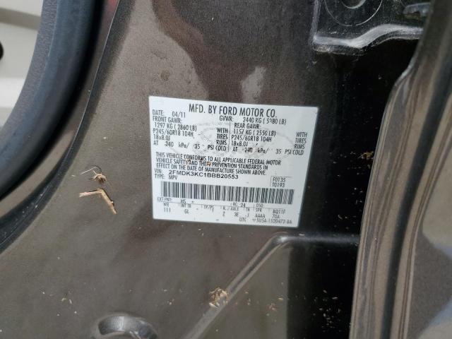 Photo 14 from auction – 2011 FORD EDGE LIMIT with VIN 2FMDK3KC1BBB20553