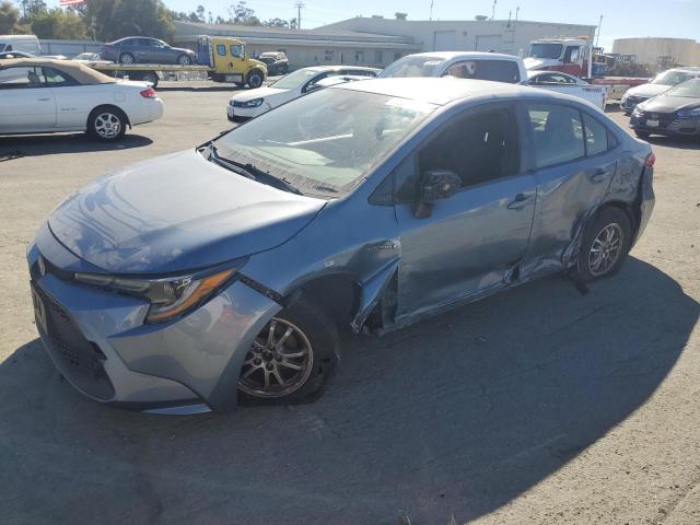 TOYOTA COROLLA LE 2021 with VIN JTDEAMDE5MJ015416 - Photo from auction