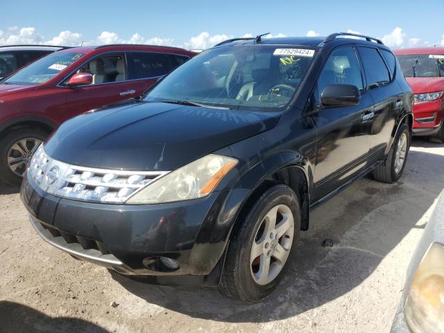 Photo 1 from auction – 2003 NISSAN MURANO SL with VIN JN8AZ08T33W109356