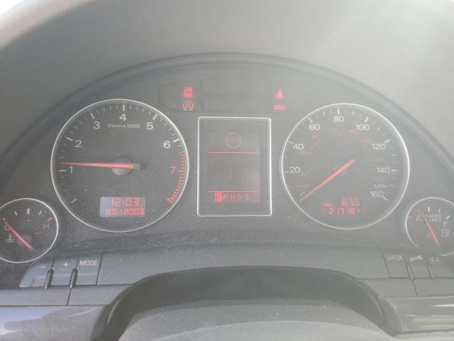 Photo 9 from auction – 2005 AUDI A4 1.8T QU with VIN WAULC68E75A116933
