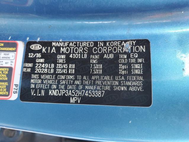 Photo 14 from auction – 2017 KIA SOUL + with VIN KNDJP3A52H7453387