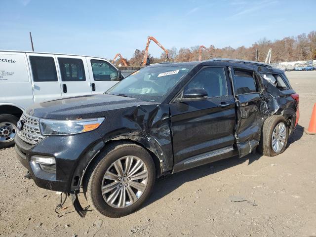 FORD EXPLORER L 2021 with VIN 1FMSK8FH1MGA51983 - Photo from auction
