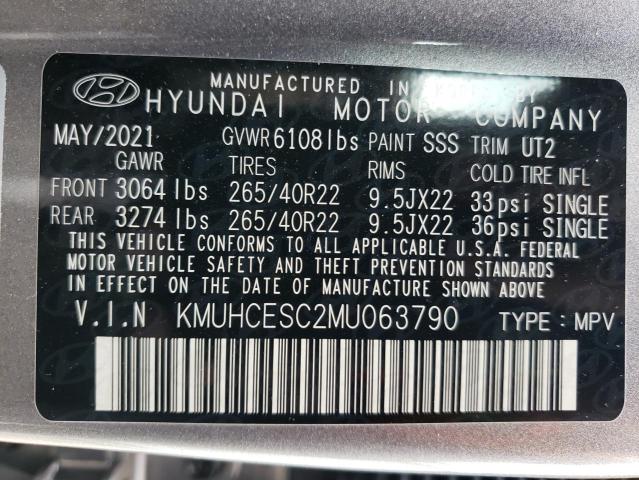 Photo 14 from auction – 2021 GENESIS GV80 BASE with VIN KMUHCESC2MU063790