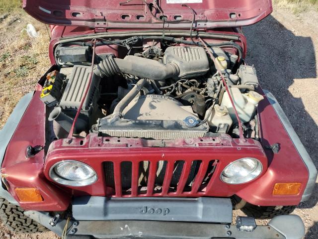 Photo 12 from auction – 1998 JEEP WRANGLER / with VIN 1J4FY29P7WP758989