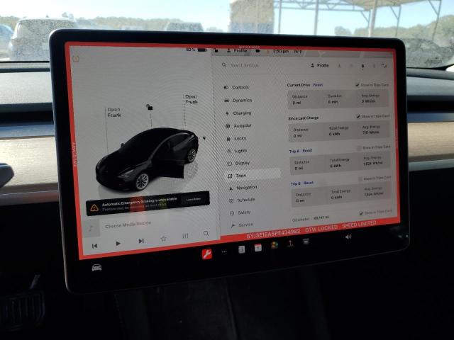 Photo 9 from auction – 2023 TESLA MODEL 3 with VIN 5YJ3E1EA5PF434982
