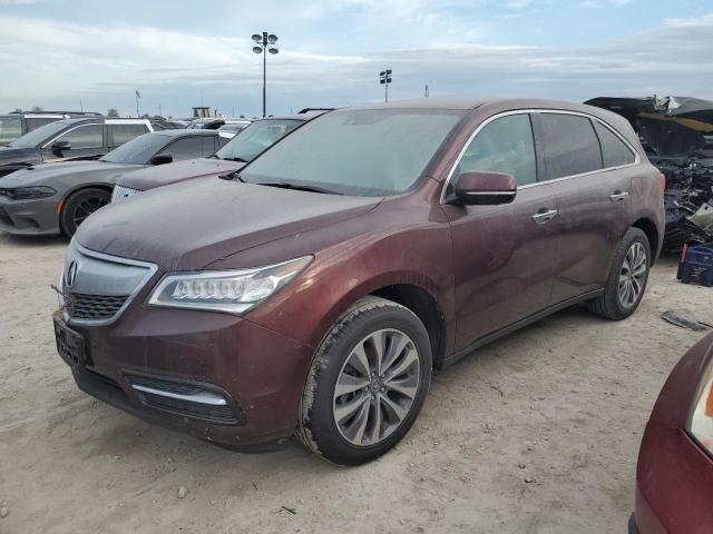 ACURA MDX TECHNO 2014 with VIN 5FRYD4H44EB007806 - Photo from auction