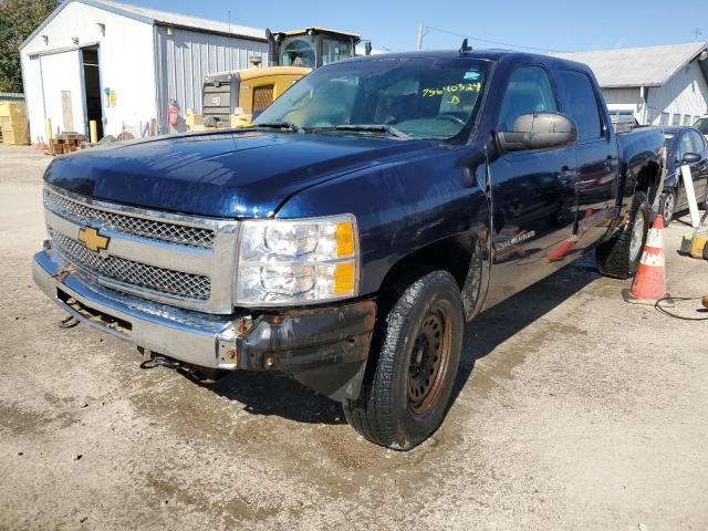 CHEVROLET SILVERADO 2012 with VIN 3GCPKSE77CG271440 - Photo from auction