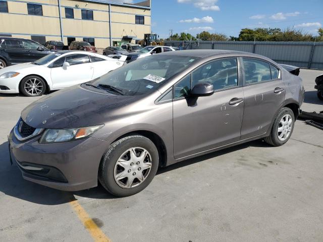HONDA CIVIC LX 2013 with VIN 2HGFB2F57DH602867 - Photo from auction