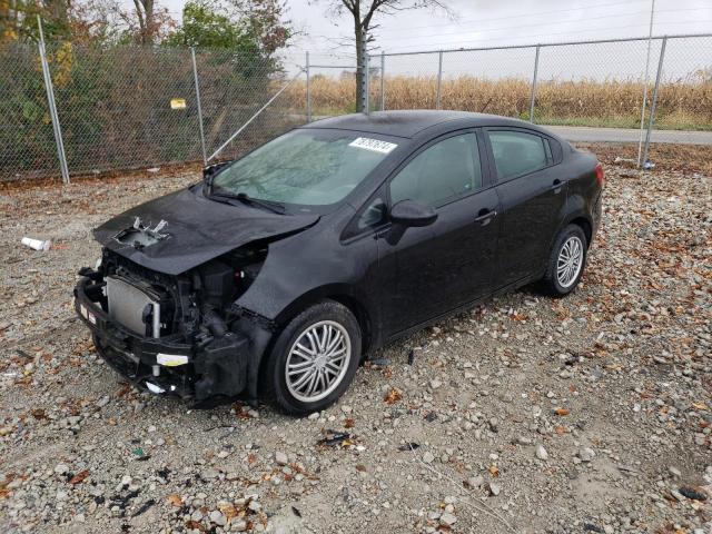 KIA RIO LX 2014 with VIN KNADM4A36E6376273 - Photo from auction