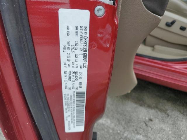 Photo 14 from auction – 2013 CHRYSLER TOWN & COU with VIN 2C4RC1CG4DR661233