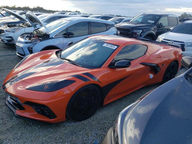 CHEVROLET CORVETTE S 2021 with VIN 1G1YB2D42M5112127 - Photo from auction