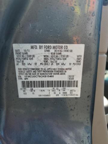 Photo 14 from auction – 2012 FORD ESCAPE XLS with VIN 1FMCU0C76CKB15460