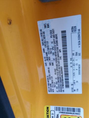 Photo 14 from auction – 2022 FORD BRONCO BAS with VIN 1FMDE5BH4NLB20663