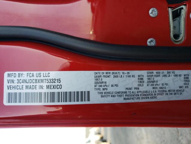 Foto 14 de la subasta – 2021 JEEP COMPASS LI con VIN 3C4NJDCBXMT533215