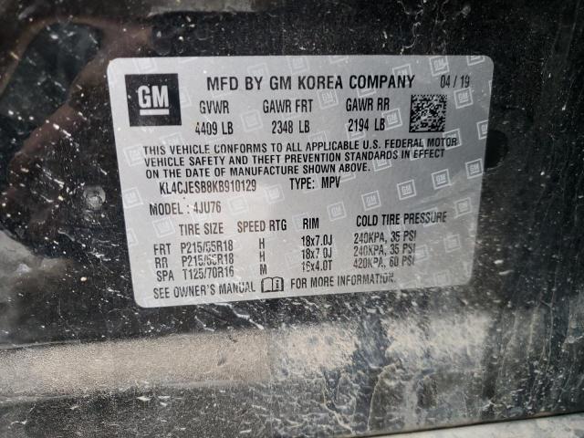 Photo 14 from auction – 2019 BUICK ENCORE PRE with VIN KL4CJESB8KB910129