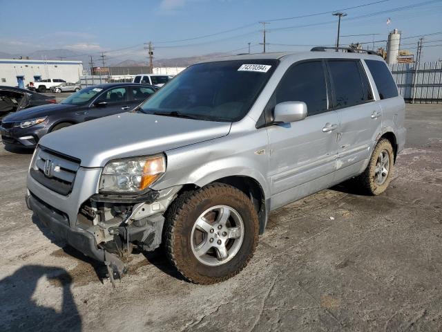 HONDA PILOT EX 2006 with VIN 2HKYF18746H535661 - Photo from auction