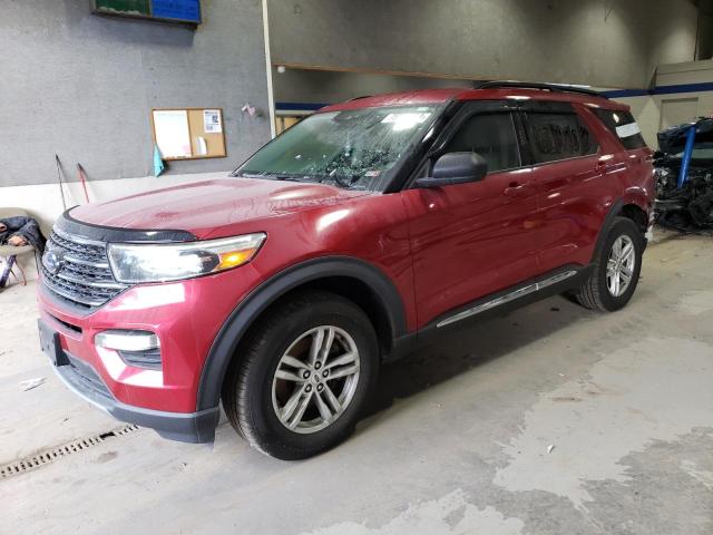 FORD EXPLORER X 2020 with VIN 1FMSK8DH0LGA75063 - Photo from auction