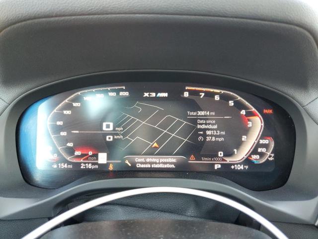 Photo 9 from auction – 2021 BMW X3 M COMPE with VIN 5YMTS0C05M9F31855