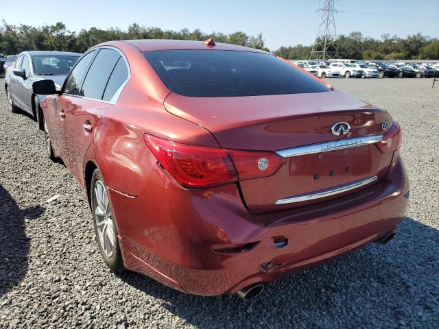 Photo 2 from auction – 2014 INFINITI Q50 BASE with VIN JN1BV7AP0EM689216