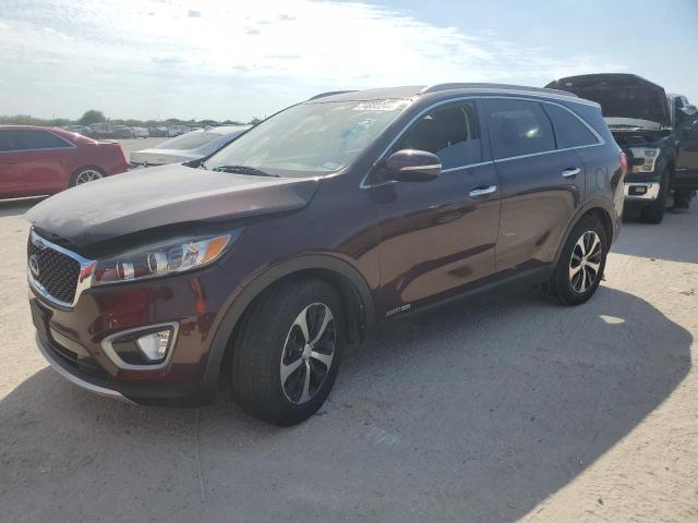 KIA SORENTO EX 2016 with VIN 5XYPHDA53GG180846 - Photo from auction