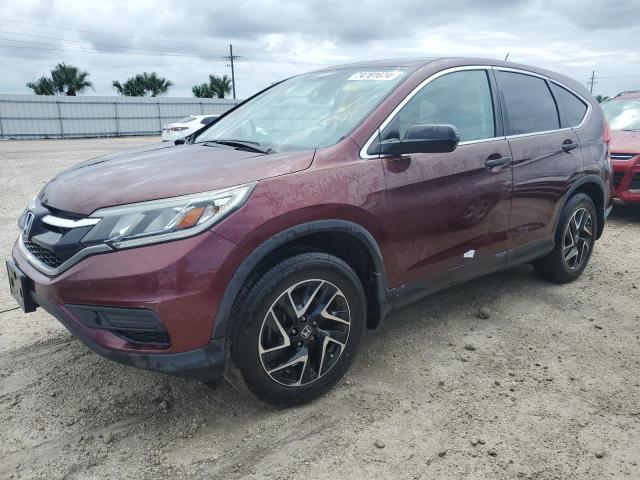 HONDA CR-V SE 2016 with VIN 2HKRM3H49GH557071 - Photo from auction