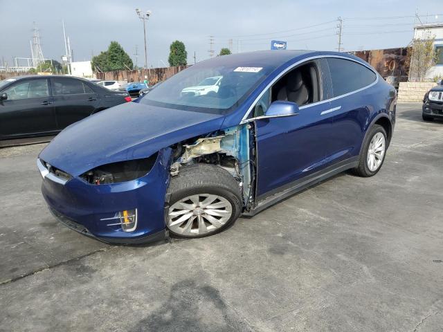 TESLA MODEL X 2018 with VIN 5YJXCDE23JF112382 - Photo from auction