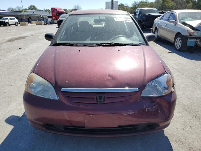 Photo 5 from auction – 2002 HONDA CIVIC LX with VIN 2HGES15552H550109