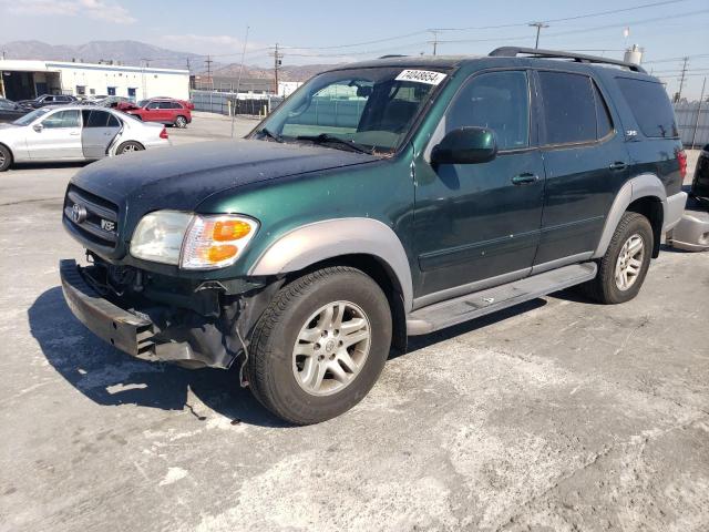 TOYOTA SEQUOIA SR 2002 with VIN 5TDZT34A02S095257 - Photo from auction