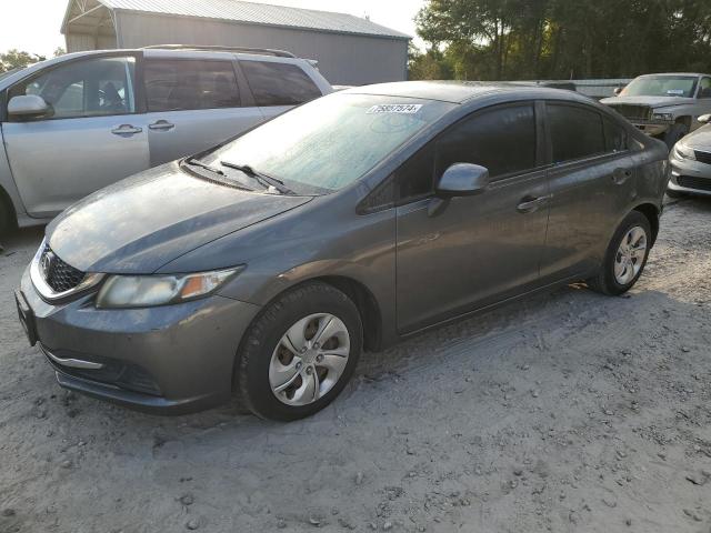 HONDA CIVIC LX 2013 with VIN 2HGFB2F57DH586606 - Photo from auction