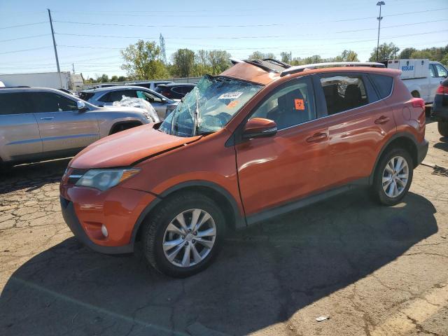 TOYOTA RAV4 LIMIT 2015 with VIN JTMYFREV4FD045857 - Photo from auction