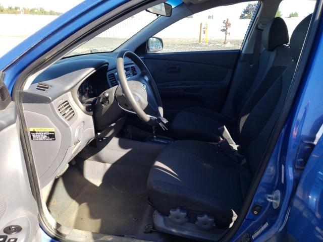 Photo 7 from auction – 2008 KIA RIO BASE with VIN KNADE123X86348667