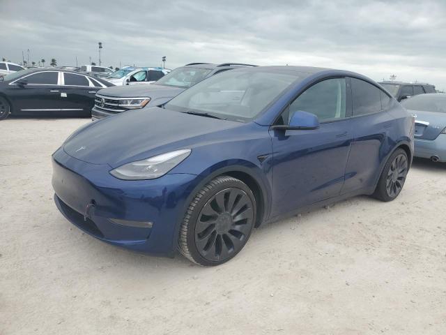 TESLA MODEL Y 2021 with VIN 5YJYGDEF3MF302702 - Photo from auction