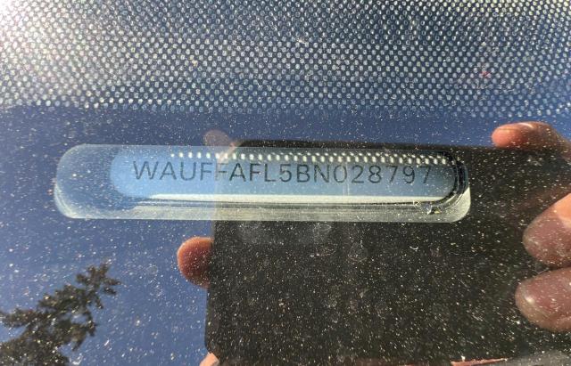Photo 10 from auction – 2011 AUDI A4 PREMIUM with VIN WAUFFAFL5BN028797