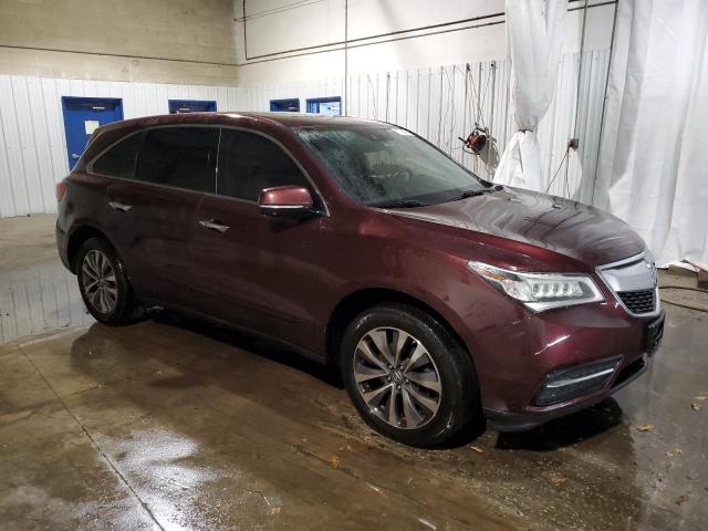 Photo 4 from auction – 2016 ACURA MDX TECHNO with VIN 5FRYD4H44GB026889
