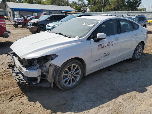 FORD FUSION SE 2017 with VIN 3FA6P0LU4HR355050 - Photo from auction