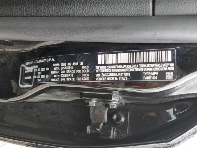Photo 14 from auction – 2018 JEEP RENEGADE L with VIN ZACCJBBB4JPJ17819