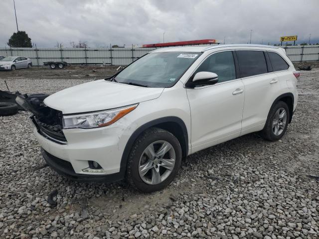 TOYOTA HIGHLANDER 2014 with VIN 5TDDKRFH2ES018680 - Photo from auction
