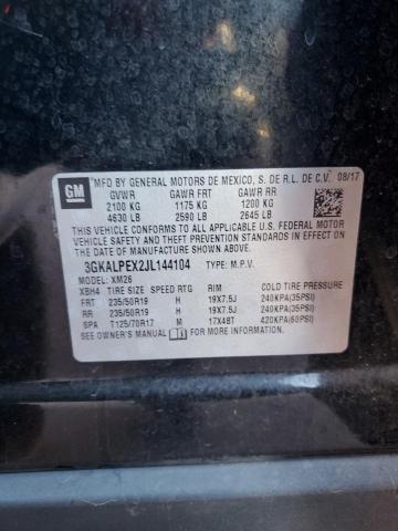 Photo 14 from auction – 2018 GMC TERRAIN SL with VIN 3GKALPEX2JL144104