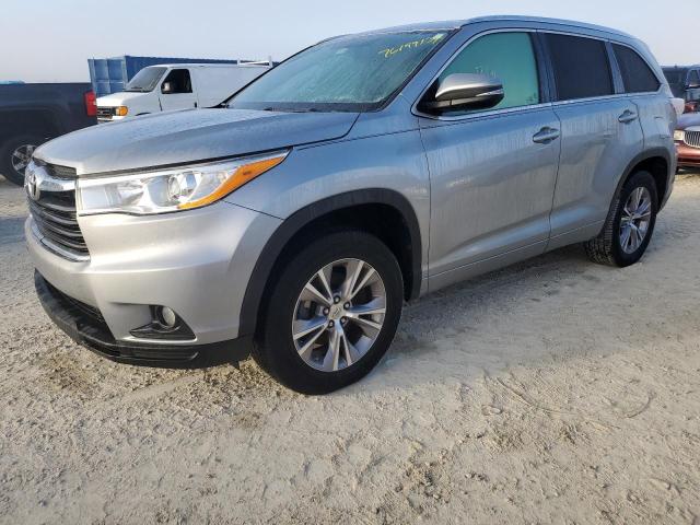 TOYOTA HIGHLANDER 2014 with VIN 5TDKKRFH6ES006605 - Photo from auction