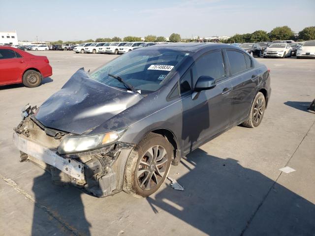 HONDA CIVIC EX 2013 with VIN 2HGFB2F86DH520672 - Photo from auction