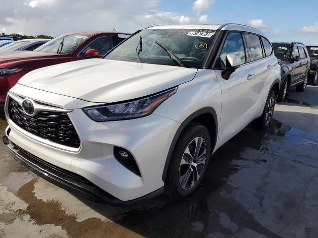 Photo 1 from auction – 2020 TOYOTA HIGHLANDER with VIN 5TDGZRAH7LS503474