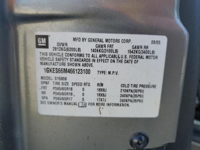 Photo 14 from auction – 2006 GMC ENVOY DENA with VIN 1GKES66M466123100
