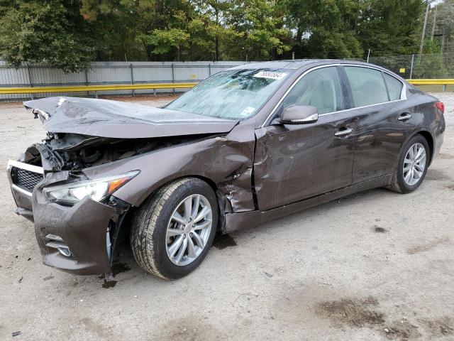 INFINITI Q50 BASE 2015 with VIN JN1BV7AP4FM341596 - Photo from auction